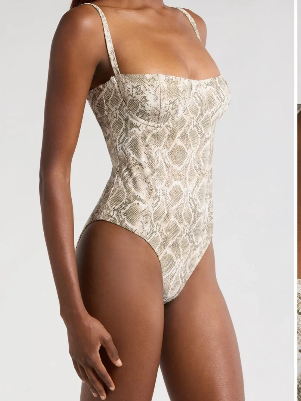 NWOT Good American Underwire One-Piece Swimsuit